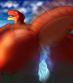 anthro anus big_butt bodily_fluids building butt butt_crush butt_focus city city_crushing city_destruction destruction female genitals macro macro_anthro macro_female nude penetration presenting scales simple_background skyscraper smile solo tail teeth vaginal vaginal_penetration vulva spicyscaliearts duira_(yithianarchivist) dinosaur dromaeosaurid prehistoric_species reptile saurischian scalie theropod velociraptor absurd_res digital_media_(artwork) hi_res