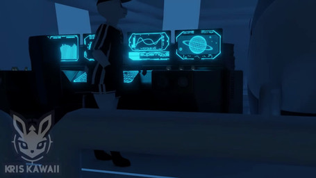 anthro blue_tongue clothing duo extreme_size_difference internal machine male mouth_shot neck_bulge open_mouth oral_vore size_difference swallowing tongue uvula vore kris-kawaii x_(kris-kawaii) fish lagomorph leporid mammal marine rabbit robot shark animated long_playtime