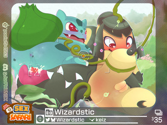 3_claws anthro anthro_on_feral anthro_penetrated anus bestiality biped butt camera_hud claws day detailed_background duo eyelashes fangs fellatio female female_anthro female_penetrated feral feral_penetrating feral_penetrating_anthro flower genitals grass green_body heart_symbol interspecies leaf logo looking_pleasured male male/female male_feral male_penetrating male_penetrating_female nude nude_anthro nude_female open_mouth oral oral_penetration outside page_number penetration penile penile_penetration penis penis_in_mouth plant quadruped rear_view red_eyes red_penis red_tongue rock semi-anthro sex sharp_teeth slit_penis tan_body teeth text toe_claws tongue tongue_out vines vulva white_claws thewizardstick new_pokemon_snap nintendo pokemon pokemon_snap prof_blanc's_sex_safari bulbasaur generation_1_pokemon generation_3_pokemon mawile pokemon_(species) 2026 4:3 absurd_res digital_media_(artwork) english_text hi_res