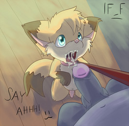 4_fingers after_sex age_difference anthro anthro_on_anthro arm_tuft balls bdsm biped blue_eyes bodily_fluids brown_body brown_fur brown_tail cheek_tuft claws collar countershade_face countershade_torso countershading cum cum_drip cum_from_mouth cum_in_mouth cum_inside cum_on_tongue cum_string dialogue dipstick_ears dipstick_tail dominant dominant_male dominant_pov dripping duo ear_markings ear_tuft elbow_tuft erection eyebrows facial_tuft fingers first_person_view foreskin front_view fur genital_fluids genitals glans gloves_(marking) grey_body grey_fur head_tuft high-angle_view humanoid_genitalia humanoid_penis inside knee_tuft kneeling larger_dom larger_male leash leash_pull leashing_pov leg_markings leg_tuft looking_up male male/male male_pov markings multicolored_body multicolored_ears multicolored_fur multicolored_tail nude older_male on_ground open_mouth oral penis penis_in_face pink_nose pink_penis pink_tongue retracted_foreskin shadow shoulder_tuft size_difference smaller_male socks_(marking) solo_focus standing submissive submissive_male tail tail_markings tapering_penis text tongue tongue_out tuft white_body white_fur yellow_body yellow_fur yellow_tail young young_anthro young_male younger_male flying_fox_(artist) generic_fox_(flying_fox) canid canine canis fox mammal wolf english_text signature