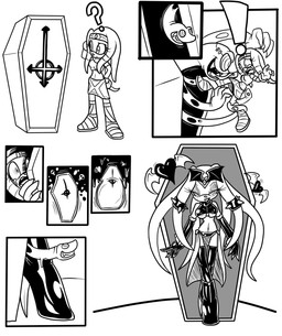before_and_after boots clothing coffin coffin_corruption corruption female footwear head_wings heart_symbol high_heeled_boots high_heels latex legwear membrane_(anatomy) membranous_wings mind_control possession shoes surprised tentacles thigh_boots thigh_highs transformation unusual_wing_placement wings chaoscroc capcom darkstalkers sega sonic_adventure sonic_the_hedgehog_(series) morrigan_aensland tikal_the_echidna echidna ghost mammal monotreme reptile scalie snake spirit comic crossover hi_res sequence