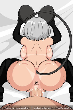 anus armwear bed big_breasts big_butt big_ears big_penis black_armwear black_clothing black_ears black_legwear black_stockings black_tail bodily_fluids breasts breath butt clothing cum cum_from_vagina cum_in_vagina cum_inside cum_on_penis cum_on_vagina doggystyle duo erection fast_sex female female_on_human female_penetrated first_person_view flaccid from_behind_position furniture genital_fluids genitals glistening glistening_body glistening_breasts glistening_butt glistening_skin grey_hair hair high-angle_view human_penetrating_female legwear long_tail male male/female male_penetrating male_penetrating_female moan mouse_ears on_bed panting penetration penile penile_penetration penis penis_in_vagina plap_(sound) sex shaking shaved_vulva short_hair simple_background spread_legs spreading stockings suntan tail tan_anus tan_body tan_line tan_penis tan_skin text thin_tail trembling trembling_for_pleasure vaginal vaginal_fluids vaginal_penetration vein veiny_penis sound_warning zedrin touhou nazrin animal_humanoid human humanoid mammal mammal_humanoid mouse_humanoid murid murid_humanoid murine murine_humanoid rodent rodent_humanoid 2026 animated hi_res long_playtime sound url video
