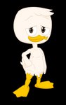 anthro brown_eyes feet flaccid genitals looking_at_viewer male membrane_(anatomy) nipples nude penis shota solo standing toes webbed_feet young young_anthro young_male amorousartist disney ducktales ducktales_(2017) louie_duck anatid anseriform avian bird duck 5:8 alpha_channel hi_res