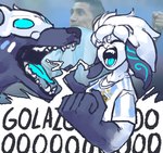 angel_di_maria anthro argentina black_body black_fur celebration clothed clothing dialogue duo female feral fingers fist fur hair male mask open_mouth photo photo_background soccer soccer_uniform sport sportswear teeth text tongue uniform wearing_mask white_body white_fur white_hair yelling ruttinren argentina_national_football_team league_of_legends riot_games tencent kindred_(lol) lamb_(lol) lionel_messi wolf_(lol) bovid canid canine canis caprine human mammal sheep wolf 2022 digital_drawing_(artwork) digital_media_(artwork) hi_res photography_(artwork) spanish_text