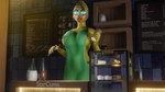 anthro big_breasts blue_eyes breasts female looking_at_viewer machine menu menu_board service_menu solo text waiter yellow_body magniym five_nights_at_freddy's five_nights_at_freddy's_2 scottgames starbucks toy_chica_(fnaf) toy_chica_(psychojohn2) animatronic robot 16:9 3d_(artwork) digital_media_(artwork) english_text hi_res widescreen