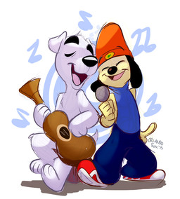 acoustic_guitar anthro duo electronics guitar holding_microphone holding_musical_instrument holding_object male microphone musical_instrument playing_guitar playing_music plucked_string_instrument singing string_instrument orlandofox animal_crossing cc-by-nc-nd creative_commons nintendo parappa_the_rapper sony_corporation sony_interactive_entertainment k.k._slider parappa canid canine canis domestic_dog mammal 2015 crossover digital_media_(artwork)
