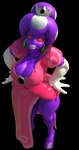 3_fingers big_breasts breasts chest_open clothing dress ear_piercing ear_ring female fingers footwear gloves handwear high_heels looking_up piercing pink_clothing pink_dress purple_body red_eyes ring_piercing shoes simple_background solo transparent_background white_clothing white_gloves white_handwear adri164 mario_and_luigi_(series) mario_bros nintendo princess_shroob humanoid shroob 135:256 3d_(artwork) 4k absurd_res alpha_channel digital_media_(artwork) full-length_portrait hi_res portrait