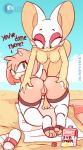 all_fours angry anthro anthro_on_anthro anus areola beach beach_towel bent_over blush bodily_fluids bouncing_breasts breasts butt butt_grab clothing cloud cross-popping_vein day duo ejaculation explicitly_stated_nonconsent eyebrows eyelashes eyeshadow feet female female/female female_penetrated female_penetrating female_penetrating_female finger_fetish finger_lick finger_play fingering fingering_partner fingers footwear forced fur genital_fluids genitals green_eyes hair half-closed_eyes hand_on_butt hand_on_hip hands-free hanging_breasts legwear legwear_only licking looking_at_another looking_back lotion makeup mostly_nude narrowed_eyes nipples nude nude_beach on_towel open_mouth orgasm outside penetration pink_areola pink_body pink_fur pink_hair pink_nipples pink_tongue plump_labia premature_ejaculation premature_pussy_ejaculation public public_nudity pussy pussy_ejaculation rear_view sand sandals scut_tail seaside sex sex_on_the_beach shoes short_hair short_tail sky smile socks standing sunscreen surprise tail tan_body tan_skin thigh_highs toeless_footwear toeless_socks toes tongue tongue_out towel vaginal vaginal_fingering vaginal_fluids vein white_hair diives sega sonic_the_hedgehog_(series) amy_rose rouge_the_bat bat eulipotyphlan hedgehog mammal 2018 2d_animation animated frame_by_frame short_playtime