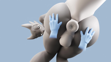 4_fingers anal anal_fingering anal_penetration animal_genitalia animal_penis anthro anus backsack balls butt disembodied_hand disembodied_penis equine_genitalia equine_penis fingering fingers genitals grey_body hand_on_butt humanoid_genitalia humanoid_penis looking_at_viewer looking_back looking_back_at_viewer male male/male male_penetrated male_penetrating male_penetrating_male medial_ring narrowed_eyes penetration penile penile_penetration penis penis_in_ass presenting presenting_anus presenting_hindquarters puffy_anus sex thumb_in_ass sealled kobold scalie 16:9 2025 3d_(artwork) 3d_animation animated digital_media_(artwork) hi_res huge_filesize long_playtime no_sound webm widescreen
