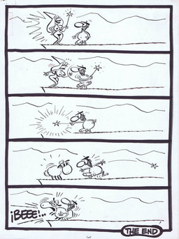 1990 ambiguous_gender balls bestiality black_and_white caprine chasing cliff comic fairy female feral forced grass human human_on_feral humanoid_penis humor interspecies magic male mammal manuel_vázquez monochrome mountain nipples nude open_mouth outside penis pubes rape running sheep transformation 

Rating: Explicit 
Score: 1 
User: Lizardite 
Date: January 23, 2015