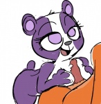 anthro breast_play breasts duo erection female fur genitals male nipples nude penis sex simple_background smile titfuck electricplasmid hasbro littlest_pet_shop littlest_pet_shop_(2012) penny_ling russell_ferguson bear eulipotyphlan giant_panda hedgehog mammal 2016