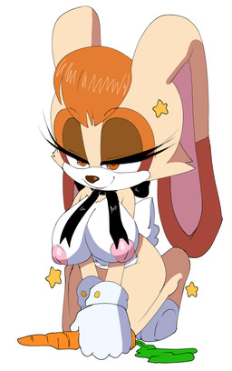 anthro areola big_breasts breasts carrot female food hair inverted_nipples lipstick makeup mature_female nipples nude nude_female orange_hair pink_lipstick pink_nipples plant ribbon_only simple_background solo star vegetable white_background adam_bryce_thomas third-party_edit sega sonic_the_hedgehog_(series) vanilla_the_rabbit lagomorph leporid mammal rabbit absurd_res color_edit colored hi_res