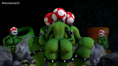 anthro anus big_breasts big_butt breasts butt dominant dominant_female female genitals group group_kissing group_sex human_on_humanoid interspecies kissing lips male male/female moan nipples nude orgy plant sex sound_effects submissive submissive_human submissive_male thick_lips vulva skunkdude13 mario_bros nintendo elemental_creature elemental_humanoid flora_fauna human humanoid mammal piranha_plant plant_humanoid 16:9 3d_(artwork) 3d_animation animated digital_media_(artwork) hi_res high_framerate long_playtime sound source_filmmaker_(artwork) video widescreen