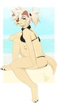 4_toes 5_fingers anthro breasts clothed clothing eyebrows eyelashes feet female fingers looking_at_viewer smile solo toes wolflady frori canid canine canis domestic_dog mammal 2021 digital_media_(artwork)