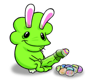 balls big_penis black_eyes bodily_fluids circumcised cum easter_egg egg egg_from_penis egg_from_urethra ejaculation genital_fluids genitals green_body green_skin hand_on_penis holidays huge_penis humanoid_genitalia humanoid_penis hyper hyper_genitalia hyper_penis male nude overweight oviposition penis simple_background sitting sitting_on_ground smile smiling_at_viewer solo tail vein veiny_penis white_background white_ears white_tail thatcringeyfanuwu doobus_goobus_(copyright) easter doobus_goobus_(character) goobus_(species) hybrid lagomorph leporid mammal rabbit digital_media_(artwork) firealpaca_(artwork)
