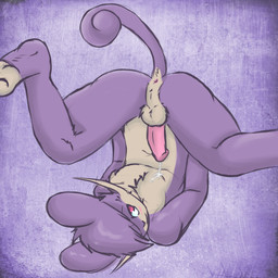 anthro anthrofied anus balls erection genitals humanoid_genitalia humanoid_penis male penis pokemorph solo upside_down crackers_(artist) nintendo pokemon generation_1_pokemon mammal pokemon_(species) rattata rodent 1:1 source_request unavailable_at_source