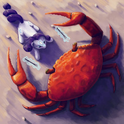 blue_eyes cutie_mark cutlery duo eyeshadow female feral fight fork fur hair horn kitchen_utensils levitation magic makeup purple_hair quadruped tail tools white_body white_fur dahtamnay friendship_is_magic hasbro my_little_pony mythology rarity_(mlp) aquatic arthropod crab crustacean decapod equid equine malacostracan mammal mythological_creature mythological_equine unicorn 1:1 hi_res