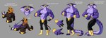 anthro bound encasement goo_transformation hand_focus hypnosis male mind_control muscular muscular_male simple_background text transformation badroy cobra felid lion mammal pantherine reptile scalie snake absurd_res english_text hi_res