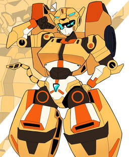 black_body blue_eyes bottom_heavy breasts female gesture hand_gesture hand_on_hip machine medium_breasts mouthless multicolored_body small_waist solo standing tail thick_thighs tire visor_eyes white_body wide_hips yellow_body paito metal_cardbot tachy_(metal_cardbot) cheetah felid feline humanoid mammal robot robot_humanoid digital_drawing_(artwork) digital_media_(artwork) hi_res portrait