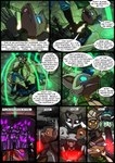 2018 absurd_res anthro balderdash_(kitfox-crimson) blue_eyes bodily_fluids brown_body brown_fur clothed clothing coat colored comic countdown dasyurid dasyuromorph dialogue dialogue_box english_text female fight fur glowing glowing_eyes green_clothing group hi_res in_our_shadow jayrunner_(kitfox-crimson) kitfox-crimson lab_coat lady_brushfire_(kitfox-crimson) lemur machine male mammal marsupial mecha murid murine numbat pipa_(kitfox-crimson) primate procyonid quoll raccoon rat rodent schorl_(kitfox-crimson) sodalite_(kitfox-crimson) speech_bubble strepsirrhine tears text topwear white_clothing zipster_zoom_(kitfox-crimson)