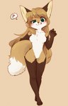 4_fingers :3 :q animal_ears anthro barefoot big_eyes blonde_hair blush blush_lines breasts breath brown_background brown_body brown_fur brown_hair casual_nudity cheek_tuft chest_fur chest_tuft collarbone digitigrade dipstick_tail eyebrow_through_hair eyebrows facial_tuft featureless_breasts featureless_crotch feet female female_anthro fingers fox_ears fox_tail front_view fur gloves_(marking) green_eyes hair holding_tail leg_markings licking licking_lips licking_own_lips long_hair looking_at_viewer markings medium_breasts multicolored_body multicolored_fur multicolored_tail musical_note musical_symbol naturally_censored nude open_mouth red_blush simple_background small_waist smile smug socks_(marking) solo speech_bubble spoken_musical_note standing symbol tail tail_markings tan_background thigh_gap toes tongue tongue_out translucent translucent_hair tuft two_tone_body two_tone_fur white_body white_fur wide_hips yellow_background yellow_body yellow_fur conditional_dnp ressue averi_(fiddleafox) canid canine fox mammal red_fox true_fox 2020 digital_drawing_(artwork) digital_media_(artwork) full-length_portrait hi_res portrait shaded