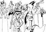 anthro cane clothed clothing eyewear fully_clothed gang group hat headgear headwear holding_object male police police_uniform size_difference smile sunglasses uniform jinksa disney hanna-barbera top_cat_(series) zootopia benny_the_ball brain_(top_cat) choo-choo_(top_cat) fancy-fancy_(top_cat) judy_hopps nick_wilde spook_(top_cat) top_cat canid canine domestic_cat felid feline felis fox lagomorph leporid mammal rabbit red_fox true_fox 2016 crossover