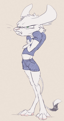 angry grumpy long_legs micro_calves midriff paws thin_calves what animancer luck_(animancer) dipodid jerboa mammal rodent absurd_res hi_res