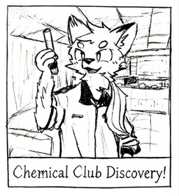 ambiguous_gender anthro blush ceiling chalkboard chemicals classroom clothing curtains desk fangs floor fur furniture hair inside laboratory_equipment laboratory_glassware male open_mouth open_smile ponytail red_collared_shirt school school_uniform scientific_instrument screen smile solo standing stare table teeth test_tube text tongue uniform wall_(structure) white_body white_fur zipper furrylujaah cricket_chen arctic_fox canid canine fox mammal true_fox english_text graphite_(artwork) traditional_media_(artwork)