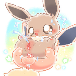 anal anal_orgasm anal_penetration anus balls big_eyes black_ears blush blush_lines bodily_fluids brown_body brown_ears brown_eyes chibi cum cum_in_ass cum_inside duo ejaculation emanata female female_on_top feral feral_on_feral feral_penetrated feral_penetrating fluffy fluffy_tail genital_fluids genitals hands-free male male/female neck_tuft on_top open_mouth orange_anus orange_balls orange_body orange_ears orgasm pawpads paws penetration penile penile_penetration penis penis_in_ass questionable_consent sex star sweat tail tears tuft vaginal_fluids vaginal_squirting vaginal_squirting_while_penetrated vulva waruwaru0205 nintendo pokemon eevee eeveelution flareon generation_1_pokemon pokemon_(species) 1:1 colored digital_drawing_(artwork) digital_media_(artwork) hi_res