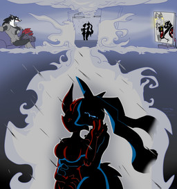 abstract_background anthro arms_behind blue_outline bodily_fluids colored_outline crying female foreground_silhouette furniture genitals group handjob intersex intersex/female intersex/male licking lucille_(sin_city) male male/female male/male maleherm oral outline penile penis penis_lick red_outline sex shower silhouetted_body sofa sofa_sex steam stylized swirling_pattern tears tongue watching_movie watching_television water puffy_the_destroyer nintendo pokemon sin_city background_character cinder_(cuchuflin) marv rio_(cuchuflin) cinderace generation_1_pokemon generation_4_pokemon generation_5_pokemon generation_6_pokemon generation_8_pokemon humanoid lopunny lucario machoke mega_evolution mega_lucario obstagoon pokemon_(species) zoroark 2026 digital_media_(artwork) digital_painting_(artwork) hi_res painting_(artwork) signature