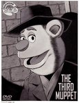 anthro big_nose border clothing duo film_noir hat headgear headwear longcoat looking_at_viewer male movie_poster parody poster poster_template speech_bubble text title white_border bruce_mccorkindale muppets muppets_tonight the_criterion_collection the_muppet_show the_third_man fozzie_bear harry_lime pepe_the_king_prawn bear mammal prawn 2020 black_and_white cover crossover dvd_cover english_text greyscale hi_res monochrome signature