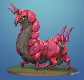 animal_genitalia animal_penis anus balls big_anus big_balls equine_anus equine_genitalia equine_penis exoskeleton feral flared_penis genitals huge_anus male medial_ring penis puffy_anus solo laser_(artist) nintendo pokemon generation_5_pokemon pokemon_(species) scolipede hi_res