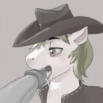 1:1 bodily_fluids braeburn_(mlp) clothing cowboy_hat cum cum_in_mouth cum_inside cum_on_chest cum_on_face digital_media_(artwork) duo earth_pony equid equine erection eyebrows fellatio feral feral_penetrated friendship_is_magic genital_fluids genitals green_hair hair hasbro hat headgear headwear horse kevinsano licking male male/male male_penetrated male_penetrating male_penetrating_male mammal my_little_pony open_mouth oral penetration penile penile_penetration penis penis_lick pony sex solo_focus tongue tongue_out