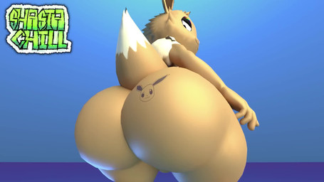 30fps anthro bedroom_eyes big_butt big_penis brown_body brown_fur butt butt_jiggle butt_tattoo eyeshadow floppy_ears fur genitals huge_butt humanoid_genitalia humanoid_penis jiggling low-angle_view makeup male music narrowed_eyes penis rainbow_eyeshadow red_eyes seductive side_view smooth_animation smug_face smug_grin solo tattoo twerking dunciflipz_(artist) sound_warning kabalmystic_(modeler) thunderdogboi_(modeler) nintendo pokemon felix_(dunciflipz) eevee generation_1_pokemon pokemon_(species) 16:9 3d_(artwork) 3d_animation animated digital_media_(artwork) hi_res short_playtime sound video watermark widescreen