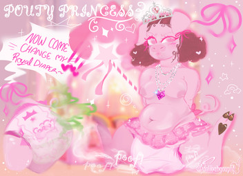 anthro breasts clothed clothing diaper feces female nipples pooping soiled_diaper soiling soiling_diaper solo unclean_diaper used_diaper using_diaper wearing_diaper dollbabycupid domestic_pig mammal suid suine sus_(pig) absurd_res hi_res