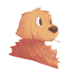 ambiguous_gender anthro black_nose cigarette simple_background solo white_background lowerkuo canid canine canis domestic_dog mammal 1:1 2015