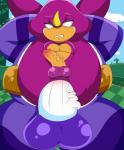 anal anal_penetration anthro anus balls big_balls big_penis duo erection full_nelson genitals huge_penis male male/male male_penetrated male_penetrating male_penetrating_male overweight overweight_male penetration penis sex flamez sega sonic_the_hedgehog_(series) big_the_cat espio_the_chameleon chameleon domestic_cat felid feline felis lizard mammal meller's_chameleon reptile scalie 2016 absurd_res hi_res