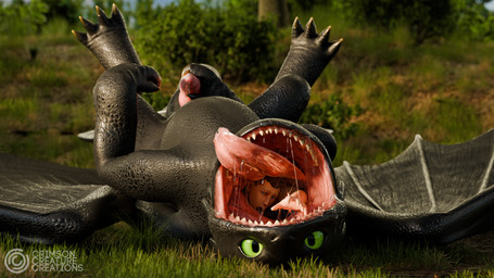 bodily_fluids duo feral genital_fluids human_prey lying male male/male masturbation mawplay nature on_back oral_vore precum saliva saliva_string soft_vore vore crimsoncreaturecreations dreamworks european_mythology how_to_train_your_dragon mythology chase_(crimsoncreaturecreations) toothless dragon fury_(httyd) human mammal mythological_creature mythological_scalie night_fury scalie western_dragon 16:9 3d_(artwork) 4k absurd_res digital_media_(artwork) hi_res widescreen