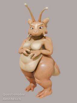 3_fingers 3_toes ambiguous_gender antennae_(anatomy) anthro belly belly_overhang black_eyes feet fingers nude orange_body simple_background slightly_chubby solo standing toes yellow_belly questionable_aesthetics_(artist) questionable_aesthetics_(modeler) benny_(questionable_aesthetics) banana_slug gastropod hybrid mollusk slug 3:4 3d_(artwork) absurd_res blender_(artwork) blender_cycles_(artwork) digital_media_(artwork) hi_res herm_(lore)