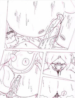 3_fingers anus between_breasts big_butt big_penis blush bodily_fluids bottomwear breasts butt chest_tuft clothed clothing collar dominant duo erection face_in_breasts female female_penetrated fingers from_front_position genital_fluids genitals hair hand_on_hip head_between_breasts huge_butt humanoid_genitalia humanoid_penis internal larger_dom larger_female larger_penetrated looking_pleasured low-angle_view lying macro male male/female male_penetrating male_penetrating_female moan nude on_back on_top one_eye_closed onomatopoeia open_mouth outside overweight overweight_female pants penetration penile penile_penetration penis penis_in_vagina precum raised_tail reverse_missionary_position saliva sex shell shlick short_hair size_difference smaller_male sound_effects spikes studded_collar studs sweat tail text tongue tongue_out topless tuft vaginal vaginal_fluids vaginal_penetration vulva gunslingeratticus mario_bros nintendo canid canine canis koopa mammal scalie wolf comic hi_res line_art monochrome