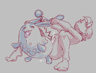 bestiality biped black_tail blue_body blue_ears blue_tail blush blush_lines bodily_fluids drooling duo ear_grab eyes_closed featureless_arms featureless_legs feet female female_feral female_penetrated feral feral_penetrated fingers from_behind_position genital_fluids hair human_on_feral human_penetrating human_penetrating_feral humanoid_feet interspecies larger_human larger_male lips long_ears looking_pleasured lying male male/female male_human male_penetrating male_penetrating_female multicolored_body nipples nude nude_human nude_male on_back penetration penile penile_penetration penis_in_vagina pink_body pink_skin pink_tongue plantigrade pokephilia saliva saliva_on_tongue sex short_hair size_difference smaller_female smaller_feral smaller_penetrated tail teeth toes tongue tongue_out two_tone_body two_tone_tail vaginal vaginal_fluids vaginal_penetration white_body ungulatr nintendo pokemon azumarill generation_2_pokemon human lagomorph mammal pokemon_(species) 2025 colored_sketch sketch