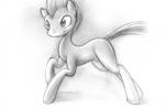 animal_genitalia barely_visible_genitalia barely_visible_penis feral genitals hair male penis sheath simple_background solo young young_feral young_male darkdoomer friendship_is_magic hasbro my_little_pony fan_character pone earth_pony equid equine horse mammal pony 2017 hi_res monochrome