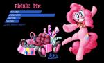 alpha_channel blue-paint-sea cutie_mark earth_pony english_text equid equine eyewear female friendship_is_magic goggles hasbro hi_res horse kart mammal my_little_pony pinkie_pie_(mlp) pony smile solo text vehicle wheel