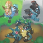 69 ambiguous_gender anal anal_penetration animal_genitalia argon_vile balls blush butt canine canine_penis cone_penis cowgirl_position cum cum_on_face eevee eyes_closed fangs gay half-closed_eyes jackal knot lucario male mammal multiple_scenes nintendo on_top open_mouth oral oral_sex penetration penis pokémon red_eyes riolu sex shallow_penetration spikes teeth tongue tongue_out video_games zorua
Rating: Explicit
Score: 19
User: LunarWolf21
Date: June 14, 2013