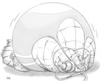 2014 alligator alligatorid anthro belly belly_expansion belly_inflation belly_jiggle big_belly black_and_white chubby_cheeks claws clothed clothing crocodilian double_chin english_text expansion hi_res holding_hose holding_object hose hose_inflation huge_belly hyper hyper_belly hyper_inflation inflation inflation_fetish jiggling lying male monochrome moobs morbidly_obese morbidly_obese_anthro morbidly_obese_male neck_rolls obese obese_anthro obese_male on_back open_mouth open_smile overweight overweight_anthro overweight_male reptile scales scalie smile solo starfig stuffing tail tail_ridge teeth text thick_thighs toe_claws weight_gain wide_hips wrestling_singlet