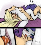 /mlp/ 69 anal anal_penetration anthro anthrofied anus applejack_(mlp) blush cunnilingus equine female friendship_is_magic fur hand_on_butt horse human human_on_anthro interspecies lesbian licking livesmutanon mammal my_little_pony oral oral_sex penetration pony pussy pussy_juice rarity_(mlp) sex sweat tongue tongue_out vaginal white_fur
Rating: Explicit
Score: 3
User: masterwave
Date: August 08, 2013