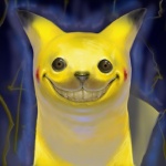 1:1 ambiguous_gender creepy fur generation_1_pokemon grin hi_res looking_at_viewer mammal nightmare_fuel nintendo pikachu pokemon pokemon_(species) rape_face reaction_image rodent smile solo soul_devouring_eyes teeth teru_sakura what what_has_science_done where_is_your_god_now why yellow_body yellow_fur