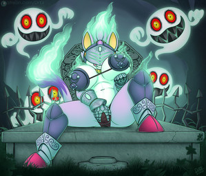 anthro armor big_breasts breasts cemetery clothing detachable detachable_head female fur gloves handwear headless holidays huge_breasts knight mask night nipple_piercing nipples outside piercing purple_body smile solo tombstone warrior drxii european_mythology halloween irish_mythology mythology sega sonic_and_the_black_knight sonic_storybook_series sonic_the_hedgehog_(series) blaze_the_cat sir_percival_(sonic_and_the_black_knight) boo_(sonic) domestic_cat dullahan felid feline felis ghost mammal spirit 2020 digital_media_(artwork) hi_res
