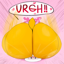 accessory ambiguous_form big_butt blush bow_ribbon butt butt_focus duo facesitting female hair_accessory hair_bow hair_ribbon huge_butt motion_lines musk presenting presenting_hindquarters ribbons simple_background sitting_on_another text thick_thighs wide_hips ota_(artist) mario_bros nintendo anon koopaling wendy_o._koopa dragon_koopa koopa scalie 1:1 english_text hi_res