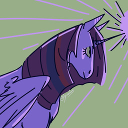 black_eyes eyelashes feathered_wings feathers female female_feral feral green_background green_sclera horn light magic magic_user mane medium_mane mouth_closed multicolored_mane pointy_ears princess purple_body purple_feathers purple_horn purple_mane purple_wings red_mane royalty side_view simple_background solo text thin_eyebrows unicorn_horn wings flyinurfries friendship_is_magic hasbro my_little_pony mythology twilight_sparkle_(mlp) equid equine mammal mythological_creature mythological_equine winged_unicorn 1:1 2025 artist_name bust_portrait colored digital_drawing_(artwork) digital_media_(artwork) english_description hi_res lighting portrait